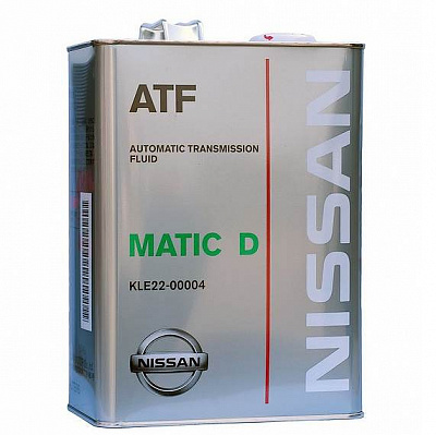 Масло трансмиссионное Nissan Matic Fluid D ATF, 4л
