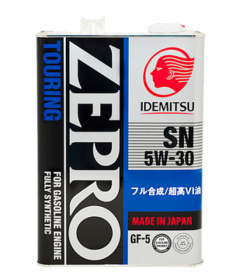 Масло моторное Idemitsu ZEPRO Touring F-S 5W30, 4л