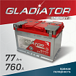 Аккумулятор GLADIATOR Energy 77Ач 760А 12V Евро размер 276*175*190