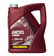 Моторное масло Mannol Diesel Turbo 5W40, 5л